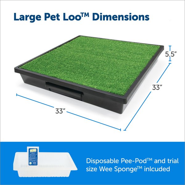 Show full view: PetSafe Pet Loo Portable Indoor & Outdoor Dog Potty, Large slide 6 of 11