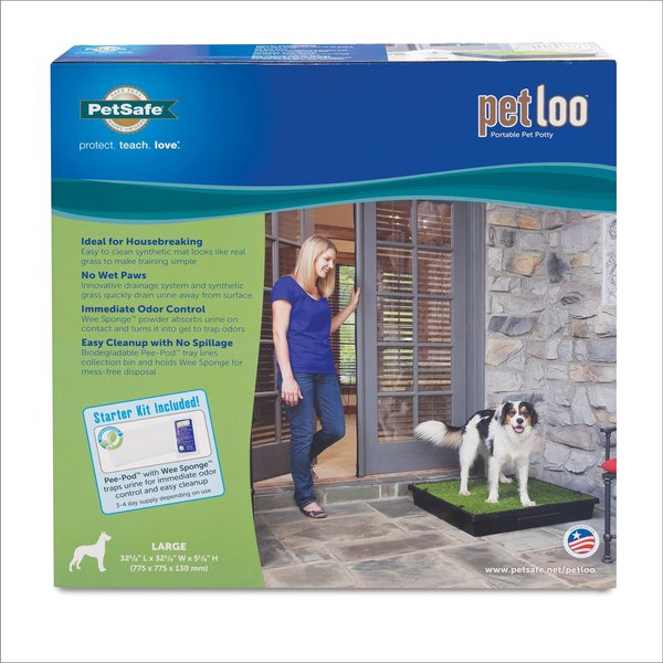 Show full view: PetSafe Pet Loo Portable Indoor & Outdoor Dog Potty, Large slide 7 of 11