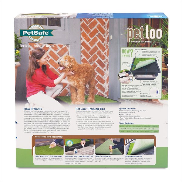 Show full view: PetSafe Pet Loo Portable Indoor & Outdoor Dog Potty, Large slide 8 of 11
