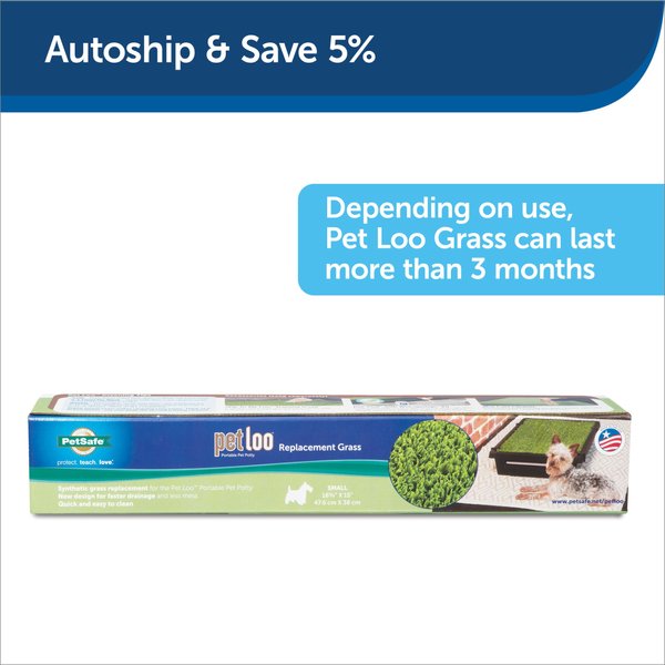 Show full view: PetSafe Pet Loo Plush Replacement Grass slide 5 of 9