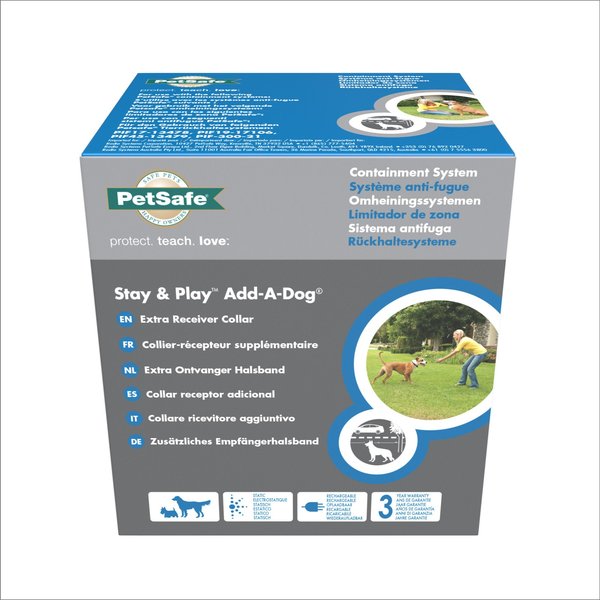 Show full view: PetSafe Stay+Play Wireless Fence Receiver Dog Collar slide 7 of 8