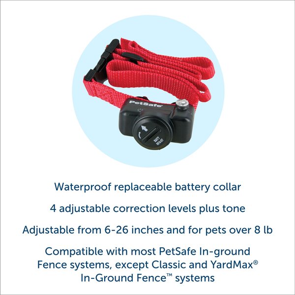 Show full view: PetSafe Deluxe In-Ground UltraLight Receiver Dog & Cat Collar slide 3 of 7