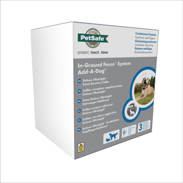 Show full view: PetSafe Deluxe In-Ground UltraLight Receiver Dog & Cat Collar slide 6 of 7