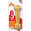 Show in main carousel: Nylabone Power Chew Peanut Butter Flavored Barbell Durable Chew Dog Toy, Large slide 1 of 10