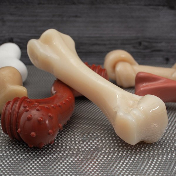 Show full view: Nylabone Power Chew Jumbo Drumstick Turkey & Sweet Potato Chew Dog Toy slide 8 of 10