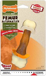 Nylabone Femur Bone Rawhide Alternative Power Chew Durable Dog Toy, Medium