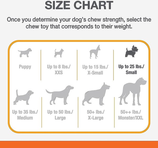 Show full view: Nylabone Puppy Chew Chill'n Chew Peanut Butter Flavored Dog Toy slide 4 of 9