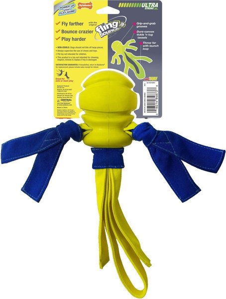 Show full view: Nylabone Power Play Fling-a-Bounce Ball Dog Toy, Large slide 8 of 10