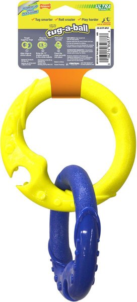 Show full view: Nylabone Power Play Tug-a-Ball All-in-1 Tug & Ball Dog Toy slide 6 of 8