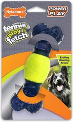 Nylabone Power Play Tennis Play 'n Fetch Interactive Dog Toy