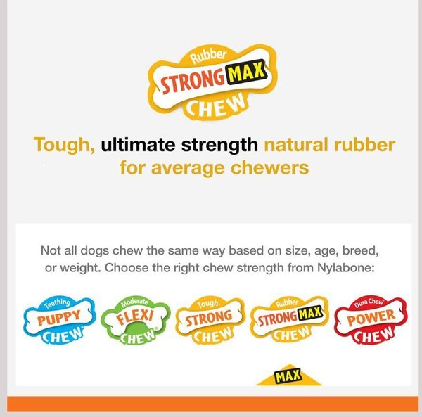 Show full view: Nylabone Strong MAX Chew Cone Stuffable Beef Flavor Chew Dog Toy slide 4 of 9