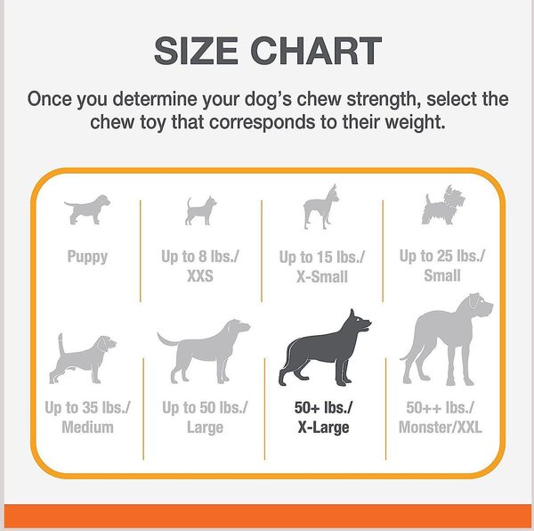 Show full view: Nylabone Strong Chew Rubber Senior Beef Flavor Chew Dog Toy slide 6 of 9