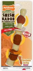Nylabone Shish Kabob Alternative Power Chew Chicken Jerky Flavor Chew Dog Toy, Giant