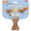 Show in main carousel: Nylabone Puppy Gourmet Style Strong Chew Wishbone Peanut Butter Dog Toy slide 1 of 10