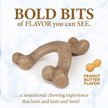 Show in main carousel: Nylabone Puppy Gourmet Style Strong Chew Wishbone Peanut Butter Dog Toy slide 3 of 10