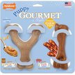 Show in main carousel: Nylabone Puppy Gourmet Style Strong Bacon & Peanut Butter Flavor Dog Chew Toy, 2 count slide 1 of 9