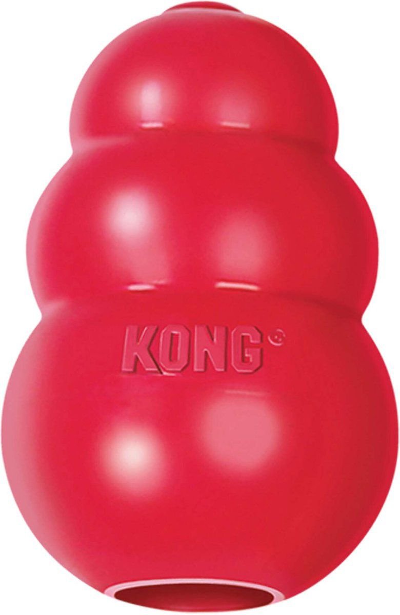 Pet Supplies : Pet Chew Toys : KONG - Classic Dog Toy, Durable Natural  Rubber- Fun to Chew, Chase and Fetch - for Small Dogs 