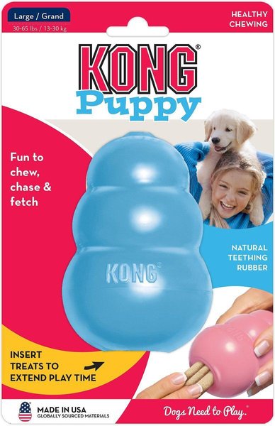 Show full view: KONG Puppy Dog Toy, Color Varies, Large slide 8 of 8