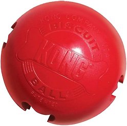 KONG Classic Biscuit Ball Dog Toy, Small