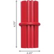 Show in main carousel: KONG Dental Stick Dog Toy, Large slide 2 of 4