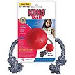 Show in main carousel: KONG Ball & Rope Dog Toy slide 1 of 3