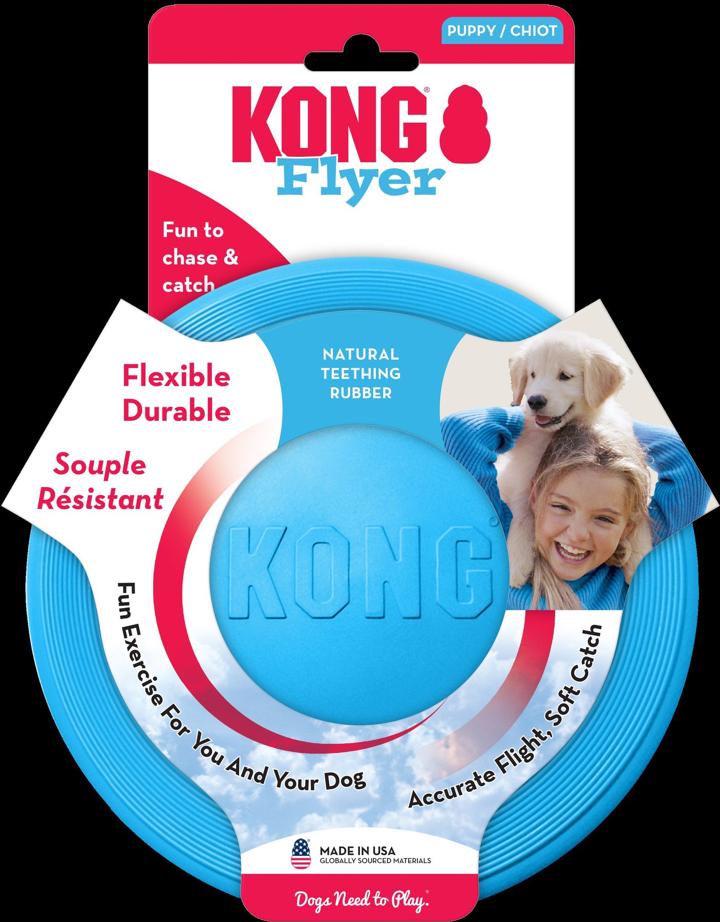 KONG Flyer (Small) [Red] - Pet Wish Pros