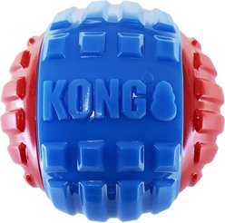 KONG CoreStrength Rattlez Ball Dog Toy, Large