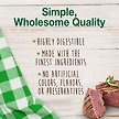 Show in main carousel: Nylabone Healthy Edibles Meaty Center Beef Small Natural Dog Treats, 12 count slide 5 of 11