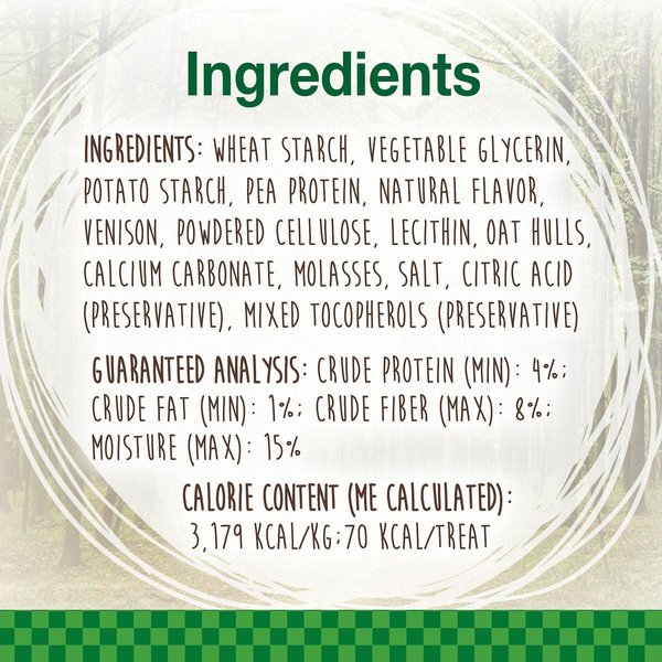 Show full view: Nylabone Healthy Edibles Venison Flavoured Antler Wolf Dog Treats, 10 count slide 4 of 11