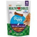 Nylabone Healthy Edibles Puppy Turkey & Sweet Potato Flavour X-Small Bone Dog Treats, 16 count