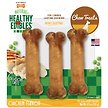 Show in main carousel: Nylabone Healthy Edibles Longer Lasting Chicken Flavour Small Bone Dog Treats, 3 count slide 1 of 10