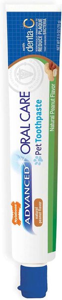 Show full view: Nylabone Advanced Oral Care Natural Peanut Flavor Dog Toothpaste, 2.5-oz tube slide 9 of 11