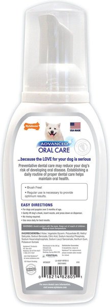 Show full view: Nylabone Advanced Oral Care Dog Dental Foam, 3-oz bottle slide 5 of 10