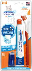 Nylabone Advanced Oral Care Original Flavor Cat Dental Kit