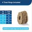 Show in main carousel: PetSafe Busy Buddy Bristle Bone Treat Dispenser Tough Chew Dog Toy, Medium slide 6 of 9