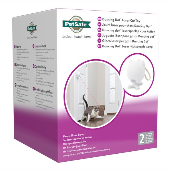 Show full view: PetSafe Dancing Dot Laser Cat Toy  slide 7 of 8