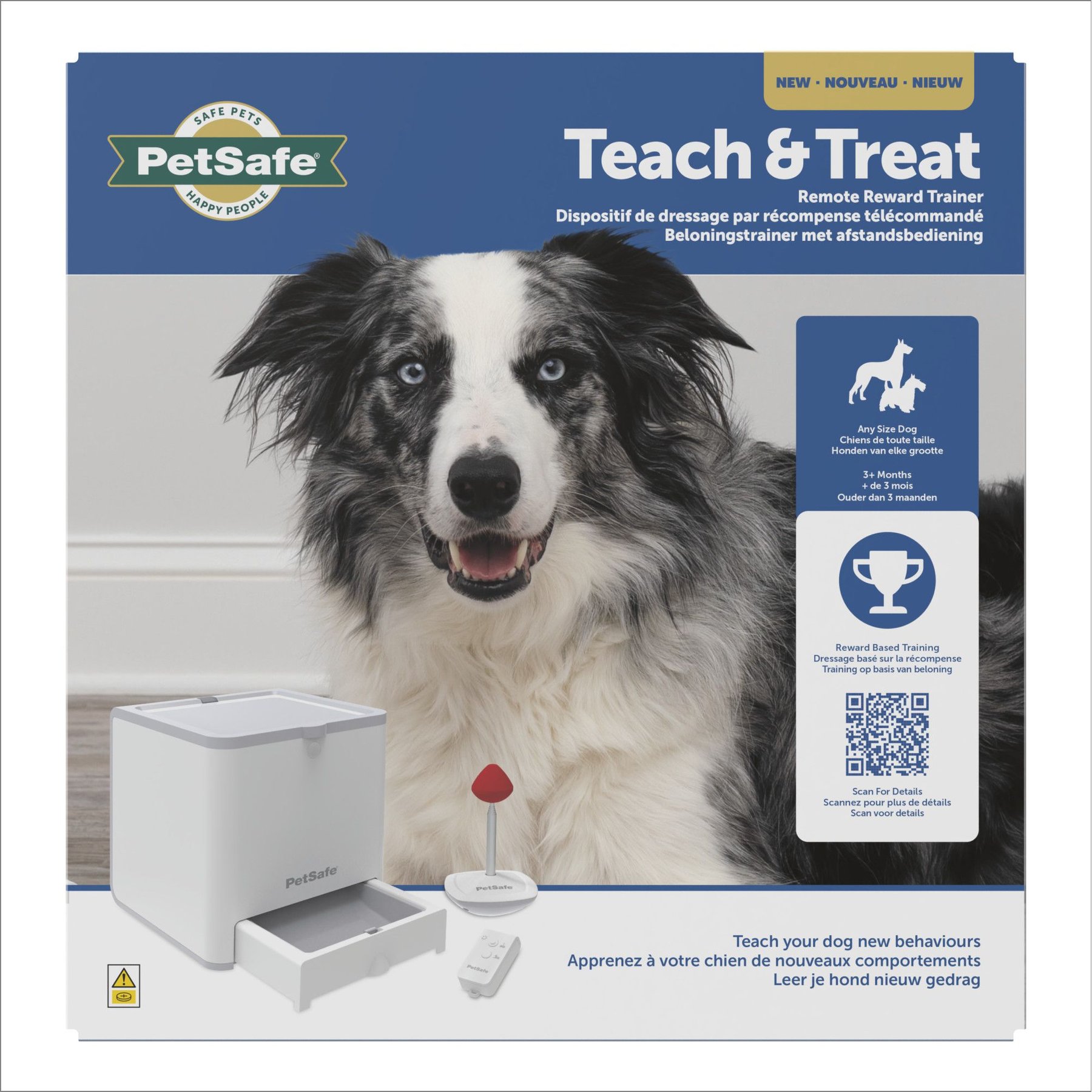 しつけ用品 Teach and Treat Remote Reward Trainer PETSAFE Teach & Treat Remote Reward Trainer Dog Toy - Chewy.com