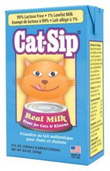 PetAg CatSip Liquid Milk Supplement for Cats, 8-oz carton