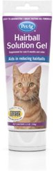 PetAg Hairball Solution Chicken Flavored Gel Hairball Control Supplement for Cats, 3.5-oz tube