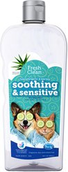 PetAg Fresh 'n Clean Soothing & Sensitive Hypoallergenic Cat Dog & Small-pet Shampoo, 18-oz bottle