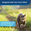 Show in main carousel: PetSafe Come with Me Kitty Nylon Cat Harness & Bungee Leash, Large: 13 to 18-in chest slide 4 of 9