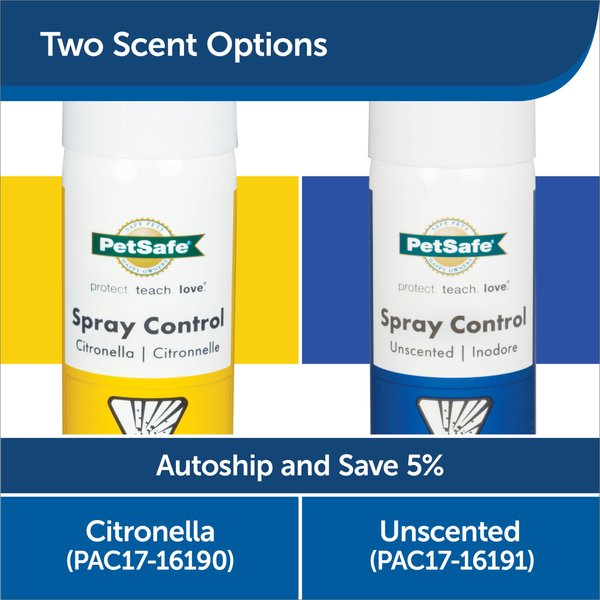 Show full view: PetSafe Spray Control Refill, Citronella Scent, 3-oz bottle slide 5 of 9