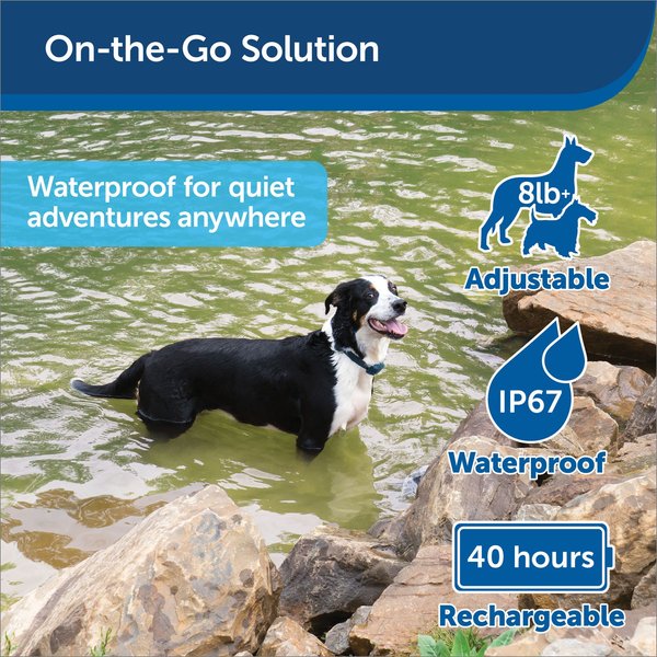 Show full view: PetSafe Waterproof Rechargeable Dog Bark Collar slide 4 of 7