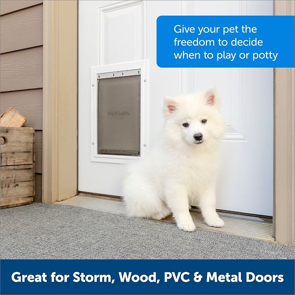 Show full view: PetSafe Aluminum Extreme Weather Dog & Cat Door, Medium slide 5 of 10