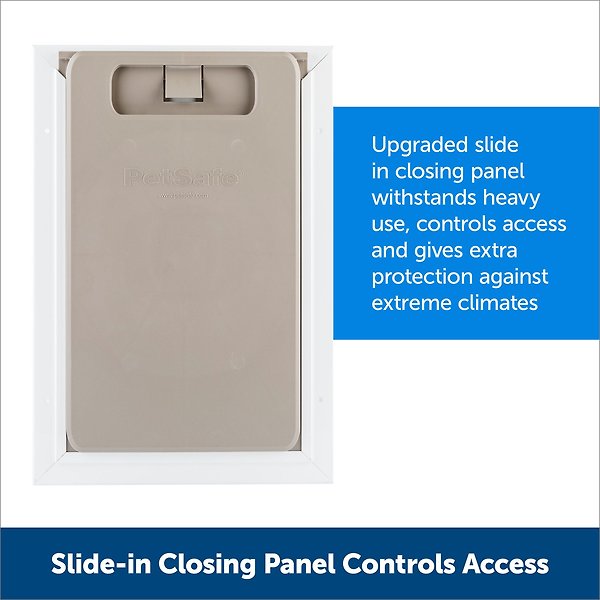 Show full view: PetSafe Aluminum Extreme Weather Dog & Cat Door, Large slide 4 of 10