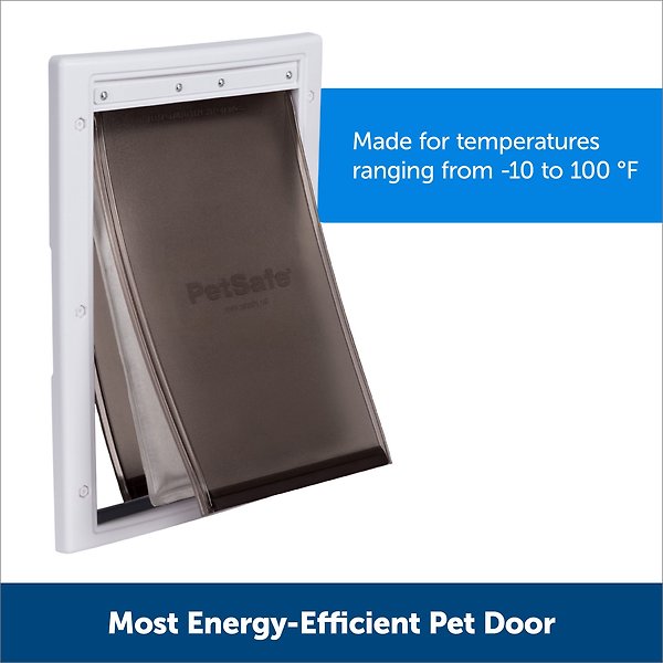 Show full view: PetSafe Aluminum Extreme Weather Dog & Cat Door, X-Large slide 3 of 10
