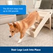 Show in main carousel: PetSafe CozyUp Foldable Cat & Dog Stairs, Tan, Large slide 3 of 9