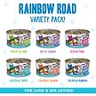 Show in main carousel: BFF OMG Best Feline Friend Oh My Gravy! Rainbow Road Variety Pack Grain-Free Wet Cat Food, 2.8-oz can, case of 12 slide 3 of 8