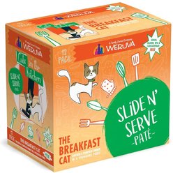 Weruva Cats in the Kitchen The Breakfast Cat Chicken & Pumpkin Pate Grain-Free Wet Cat Food, 3-oz pouch, case of 12
