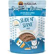 Show in main carousel: Weruva Slide N' Serve Jeopurrdy Licious Chicken Dinner Pate Grain-Free Wet Cat Food, 2.8-oz pouch, case of 12 slide 2 of 10